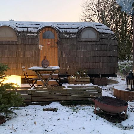 Cabane En Bois Avec Bain Nordique Et Sauna Marigny  المظهر الخارجي الصورة